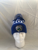 Laois Bobble hat Jacquard with embroidered crest