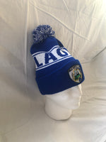 Laois Bobble hat Jacquard with embroidered crest